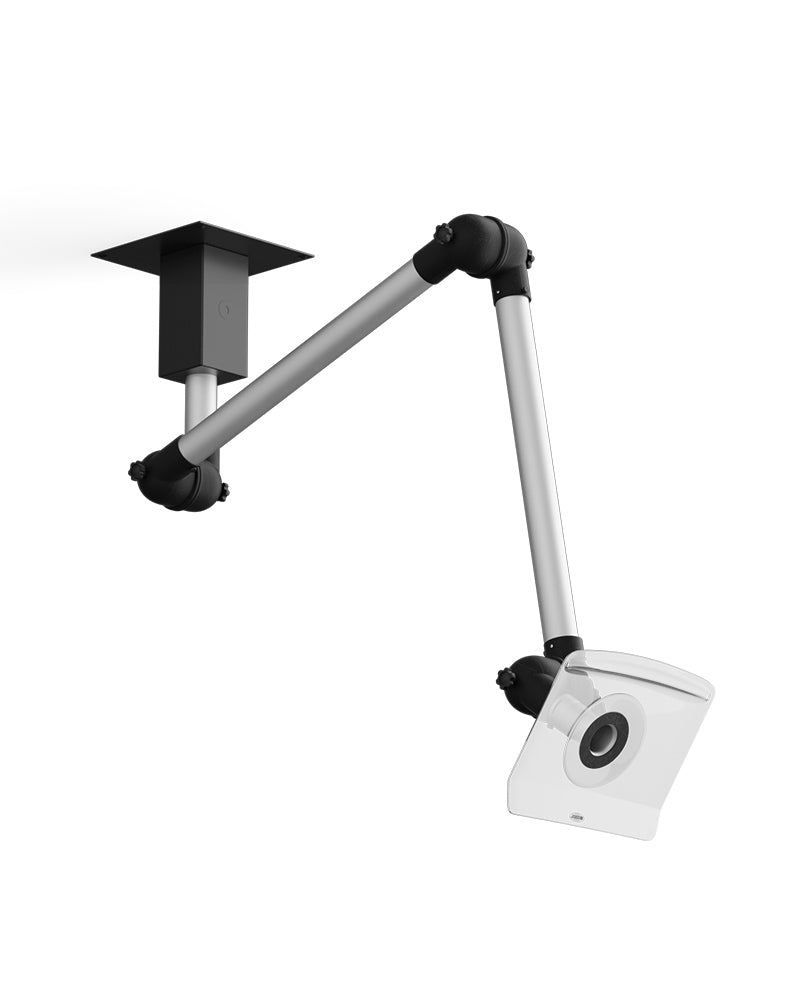 Black extraction arm - Point extraction for ceiling